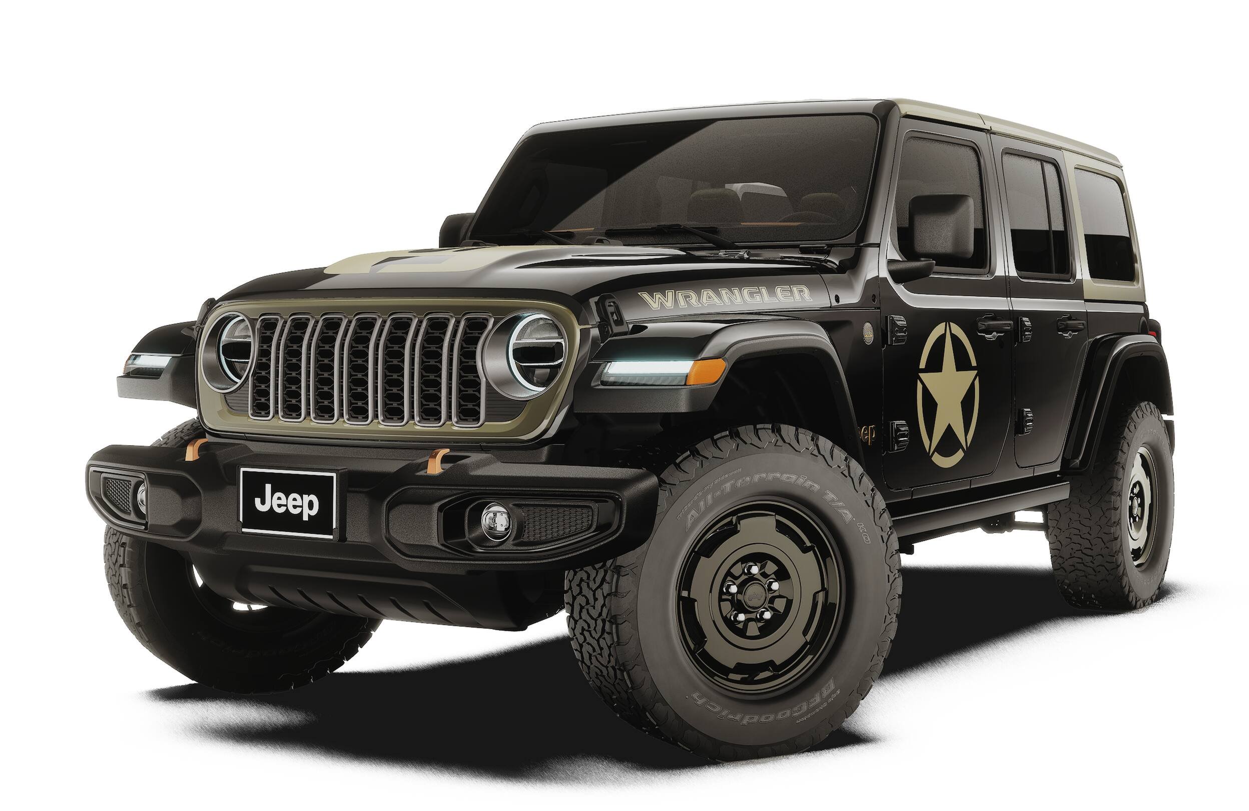 New 2027 Black Clear-Coat Paint Jeep Willys image 1