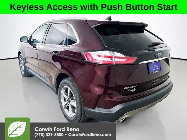 Certified Used 2020 Burgundy Ford SEL image 5
