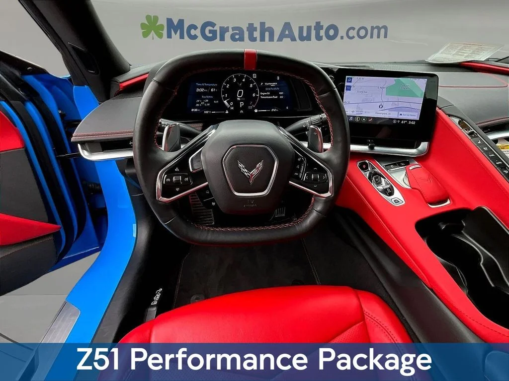 Used 2021 Blue Chevrolet Stingray image 11