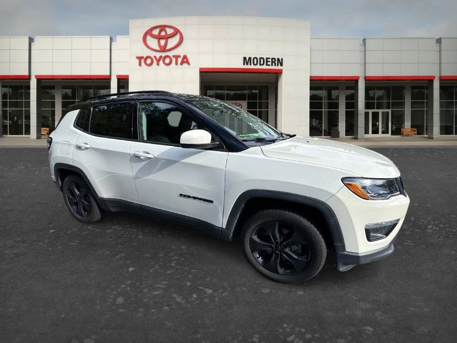 Used 2020 White Clearcoat Jeep Altitude image 13