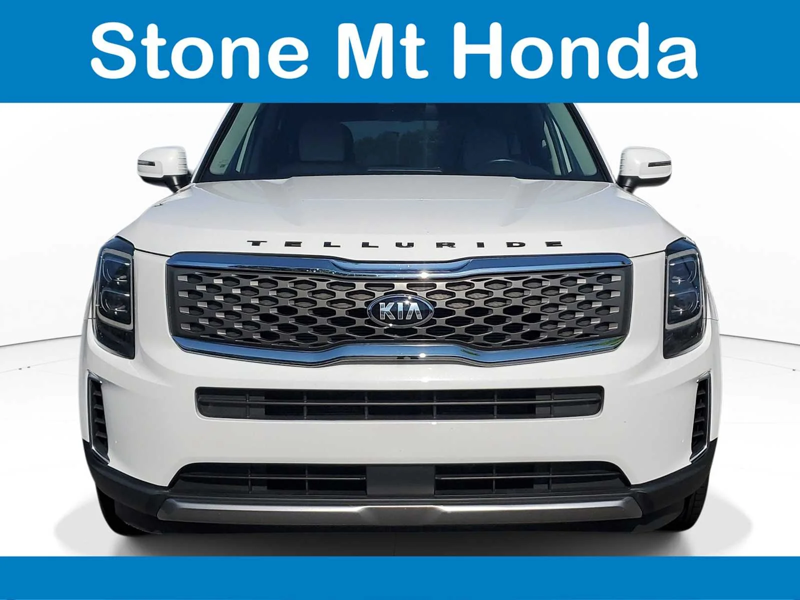 Used 2021 Glacial White Pearl Kia EX image 2