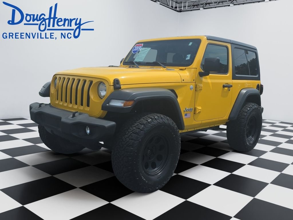 Used 2019 Yellow Jeep Sport S image 1