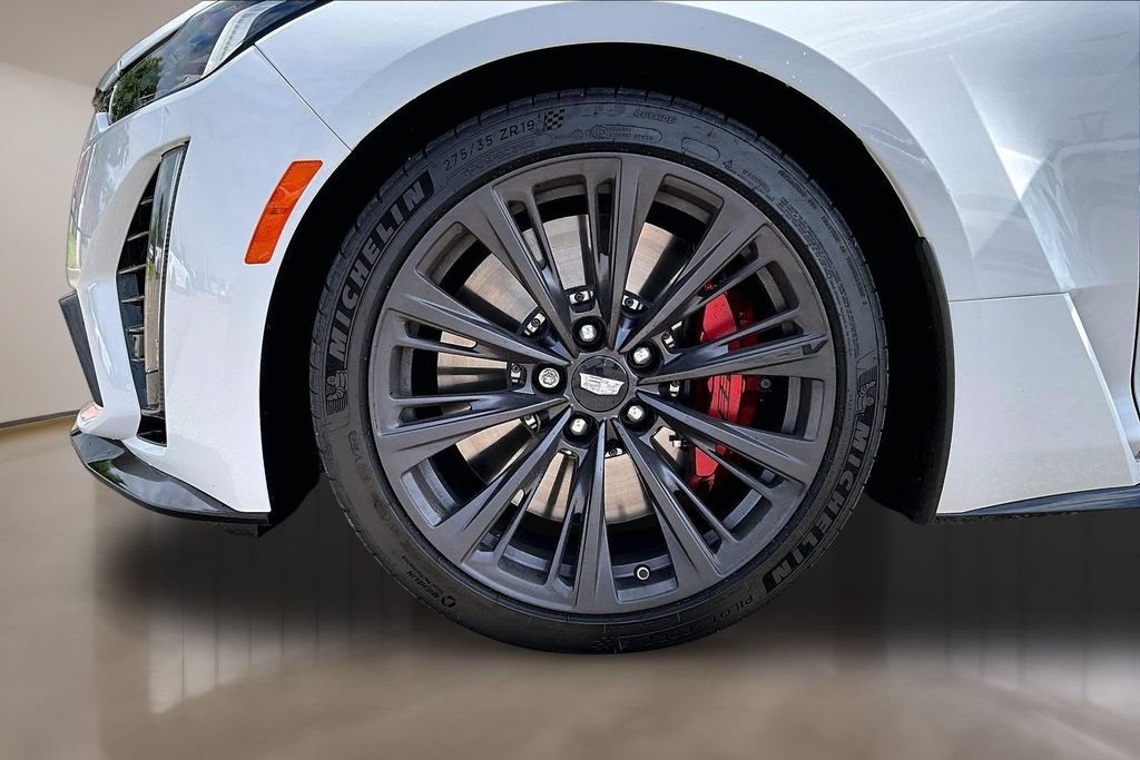 Certified Used 2024 Summit White Cadillac V-Series Blackwing image 8