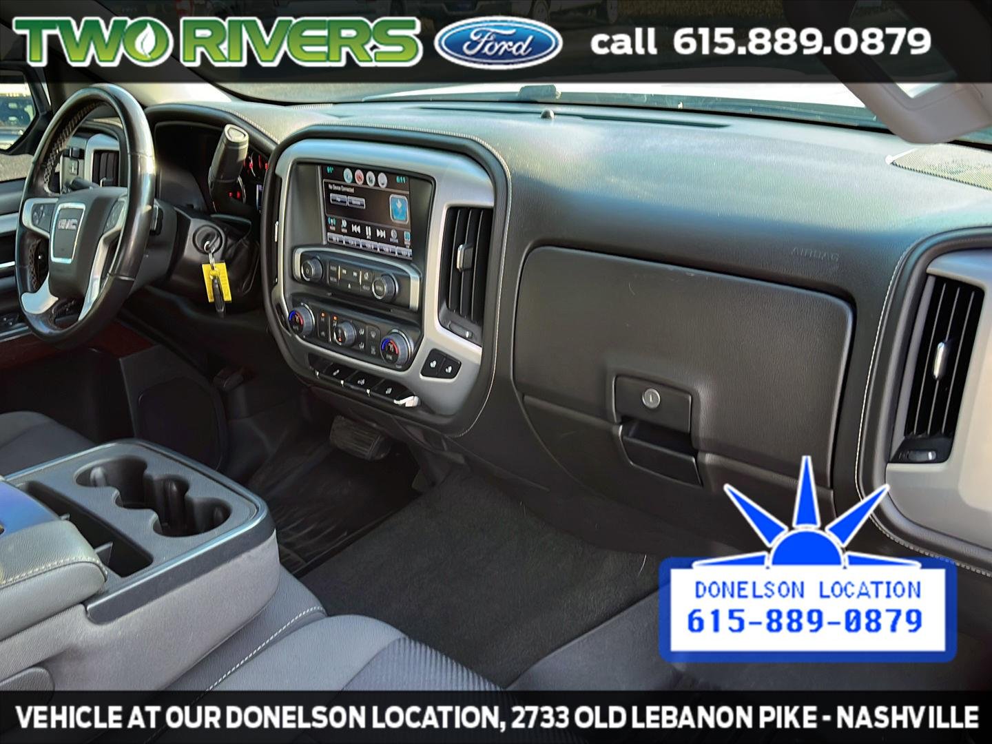 Used 2018 White Frost Tri-Coat GMC SLE image 41