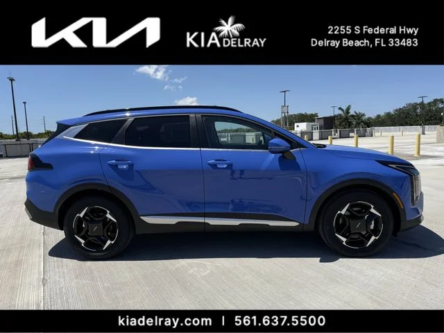 New 2026 Blue Kia EX image 2