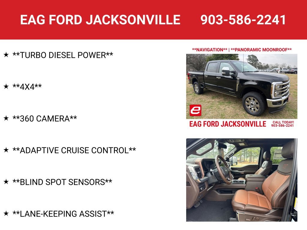 New 2026 Agate Black Metallic Ford F-250® King Ranch® image 8