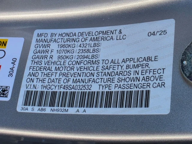 2025 Honda Accord SE - Photo 34