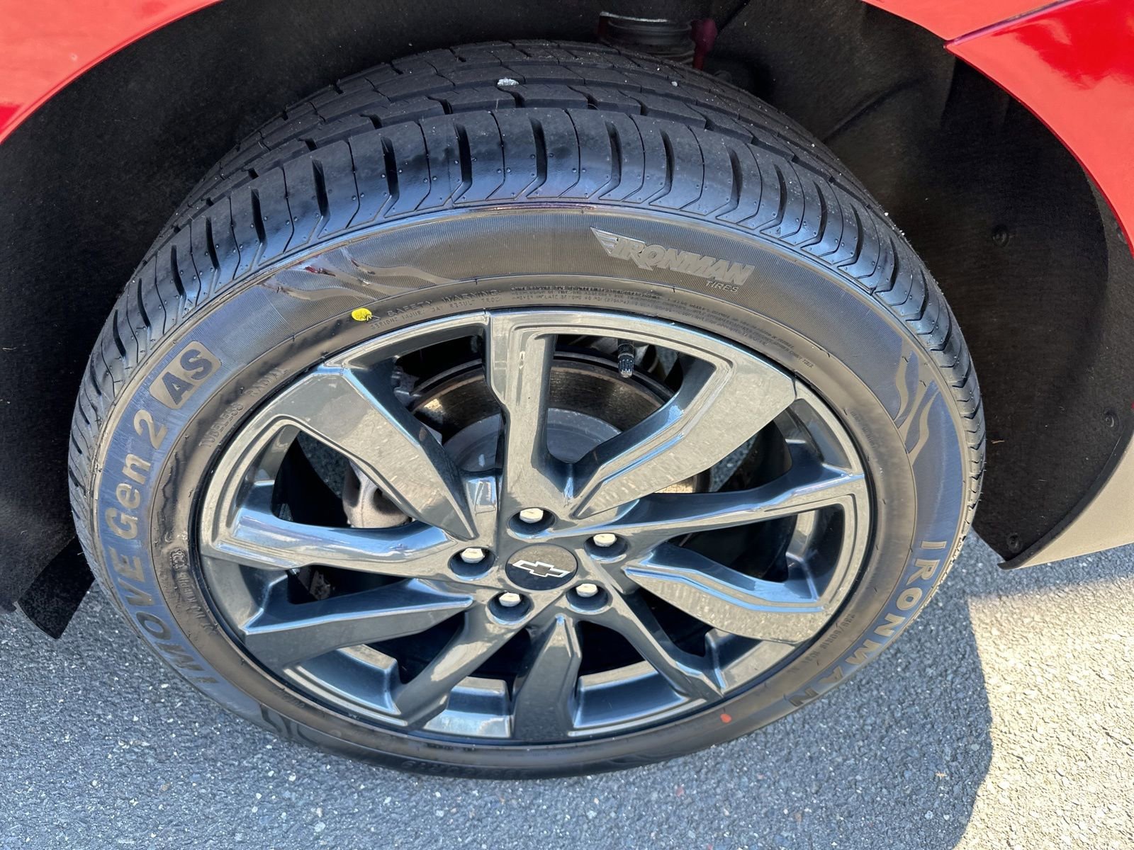 Used 2024 Radiant Red Tintcoat Chevrolet RS image 10