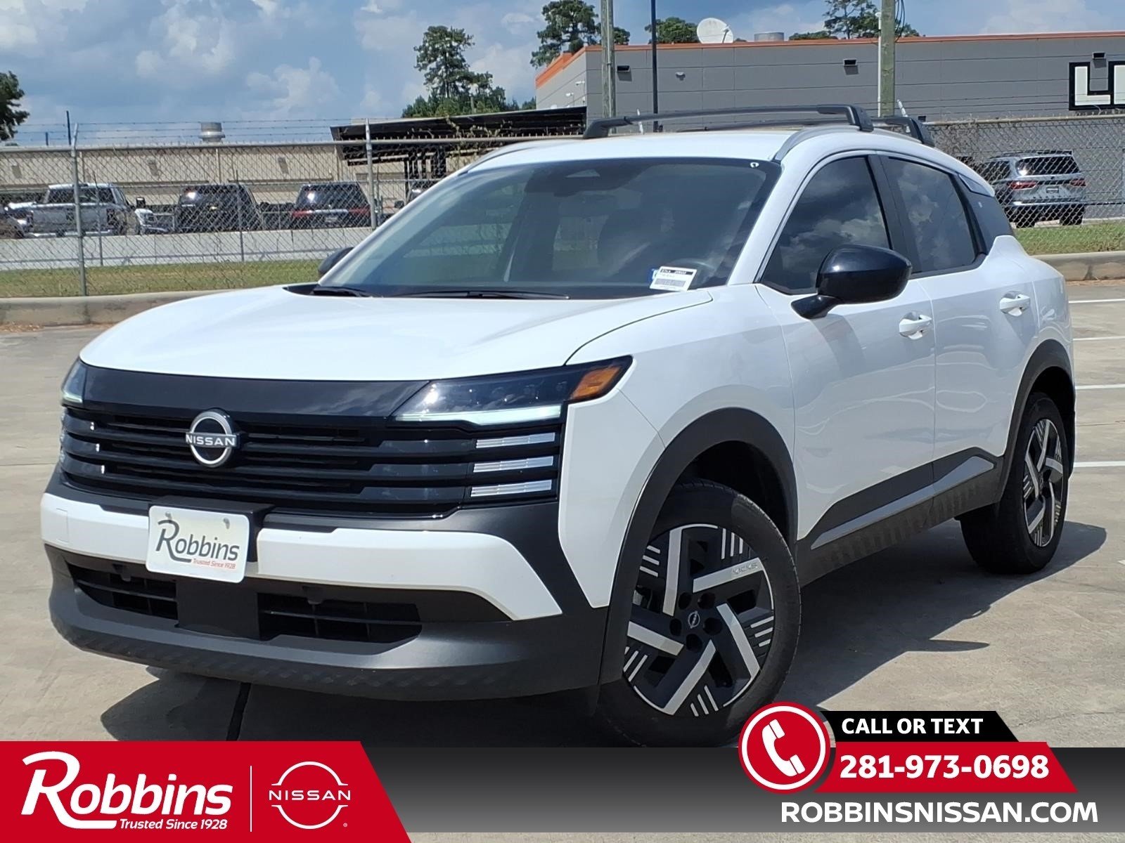 2026 Nissan Kicks SV White at Robbins Nissan