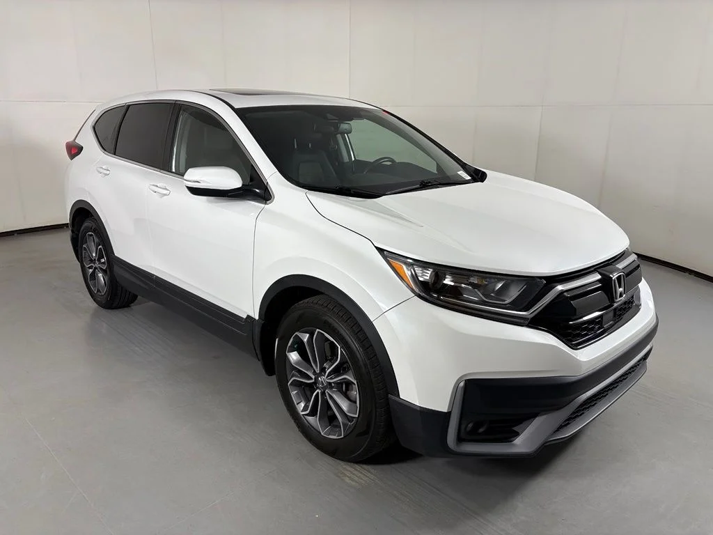 Used 2021 White Honda EX-L image 2