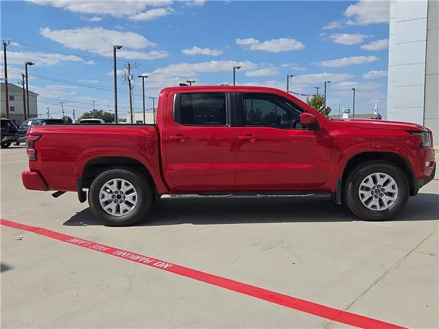 Used 2022 Red Alert Nissan SV (A9) 4x2 Crew Cab 5 ft. box 126 in. WB image 4