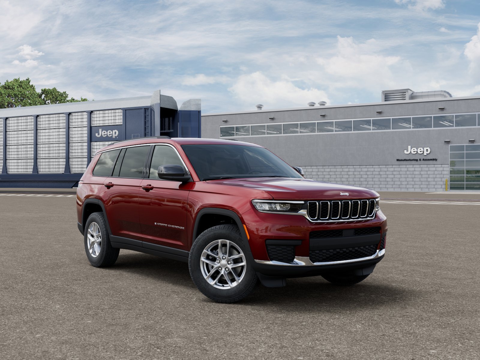 New 2026 Velvet Red Pearl-Coat Exterior Paint Jeep Laredo image 23