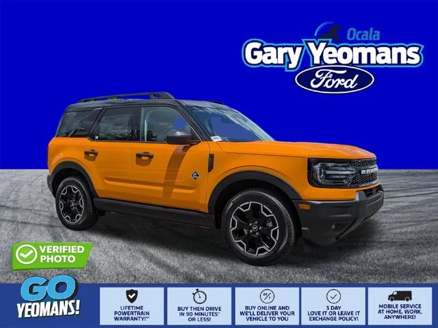 New 2026 Orange Fury Metallic Tri-Coat Ford Outer Banks® image 1