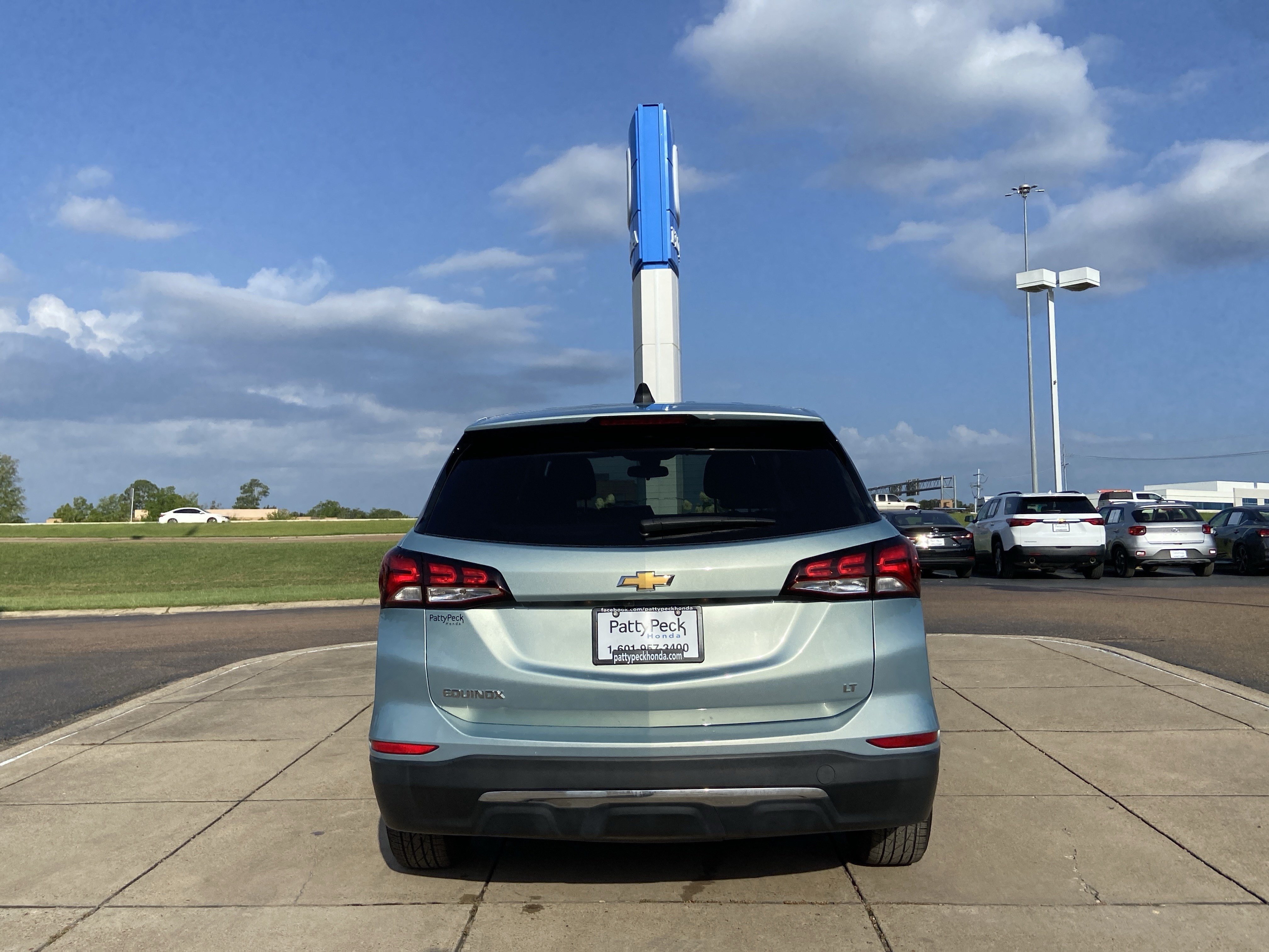 Used 2022 Seaglass Blue Metallic Chevrolet LT image 10