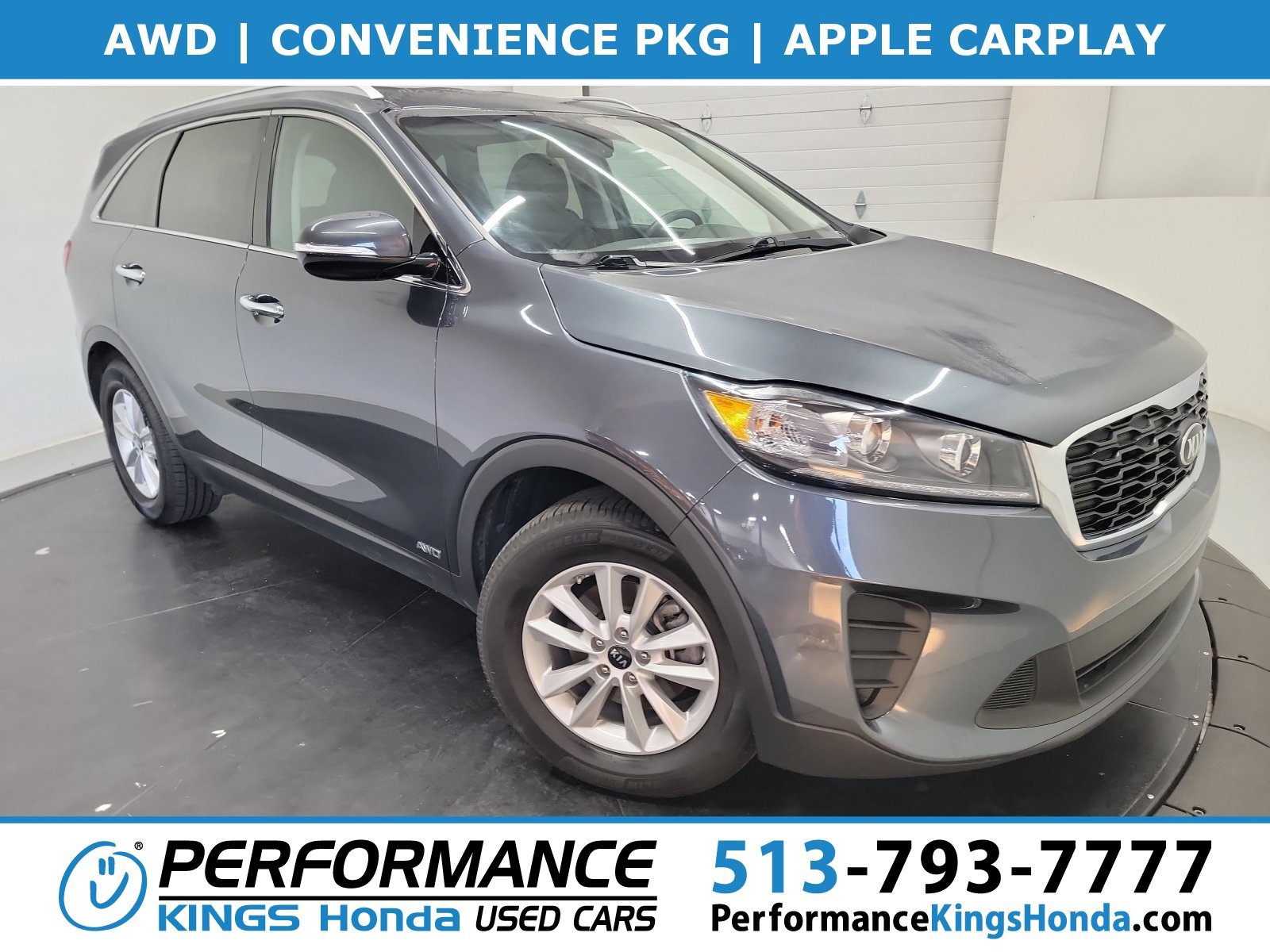 Used 2019 Gravity Grey Kia LX image 1