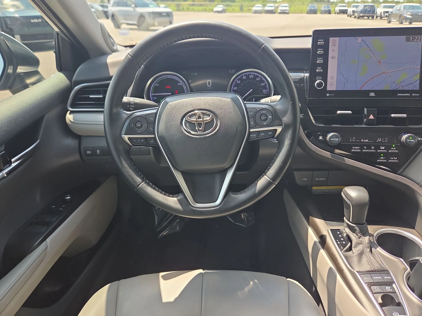 Used 2021 Celestial Silver Metallic Toyota XLE image 14