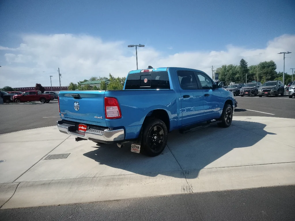 Used 2023 Hydro Blue Pearlcoat Ram Big Horn image 3