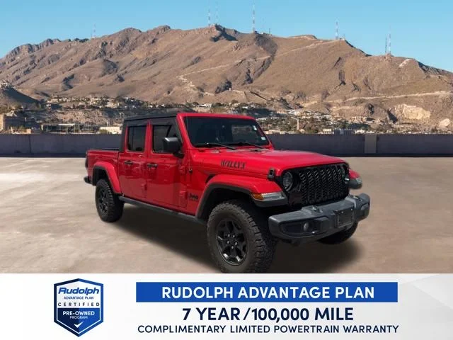 Used 2022 Red Jeep Willys image 8
