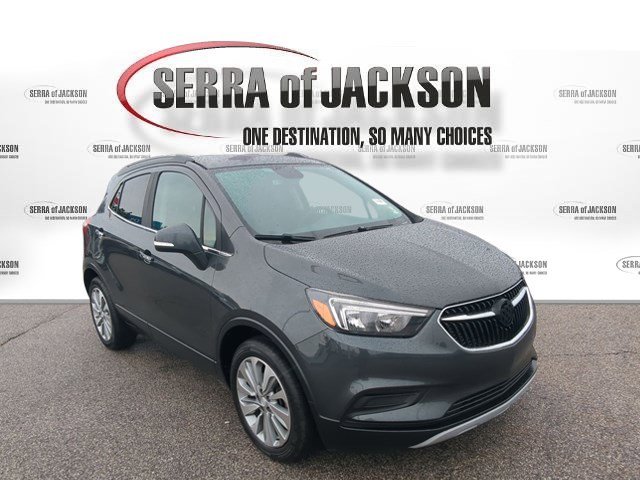 Used 2018 Includes (CM5) Black Carbon Metallic lower exterior accent color, Paint code W700S. Buick Preferred image 2