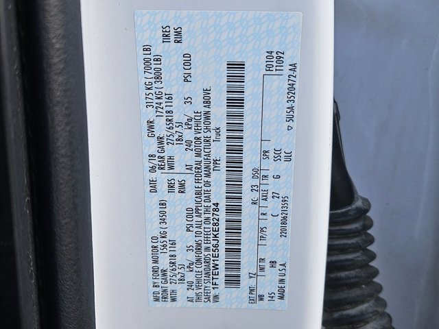 Certified Used 2018 Oxford White Ford LARIAT image 68