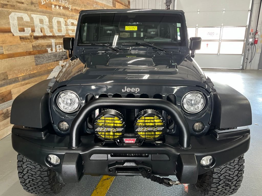 Used 2017 Rhino Clearcoat Jeep Unlimited Rubicon image 7
