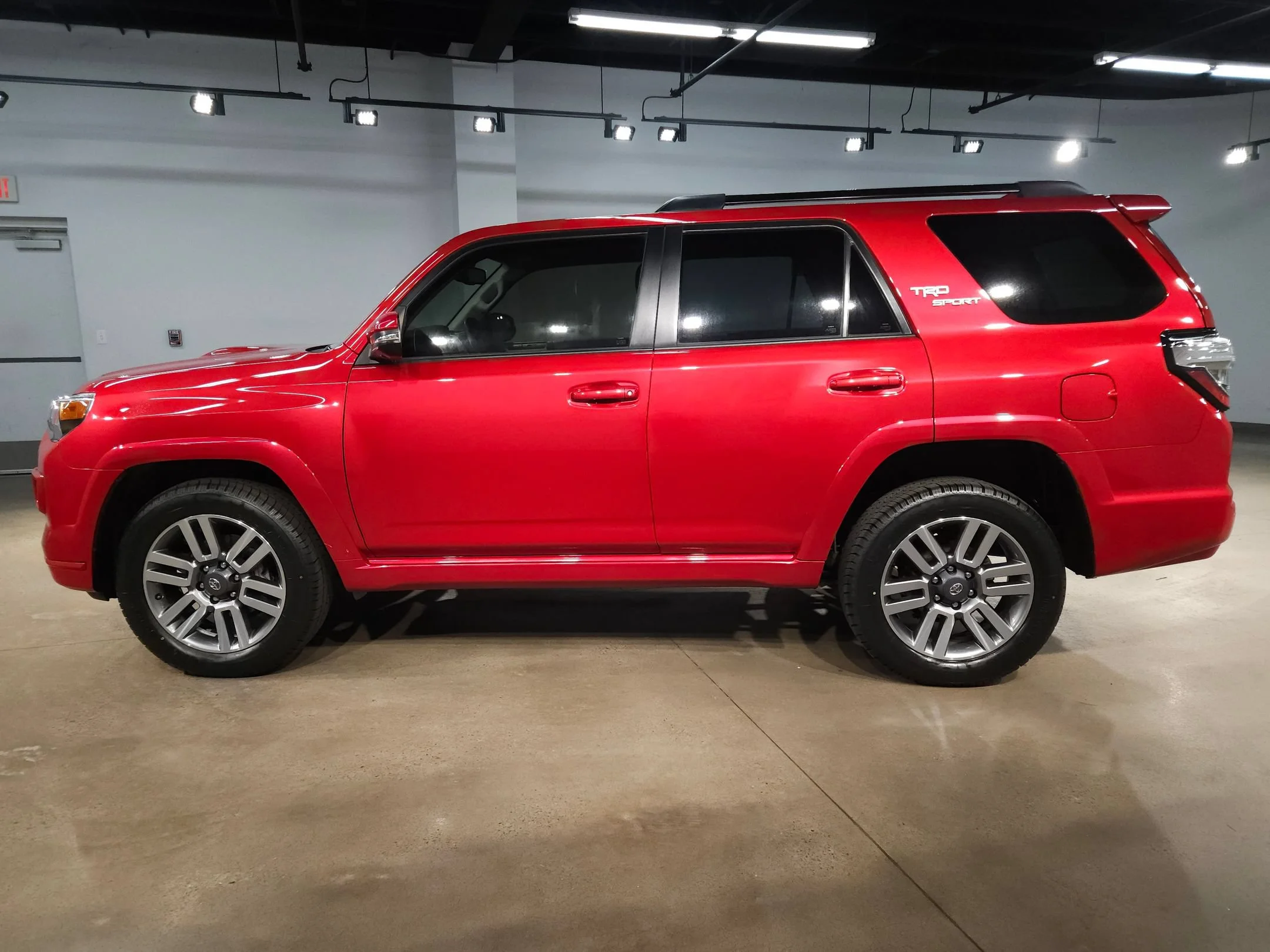 Used 2024 Barcelona Red Metallic Toyota TRD Sport image 4
