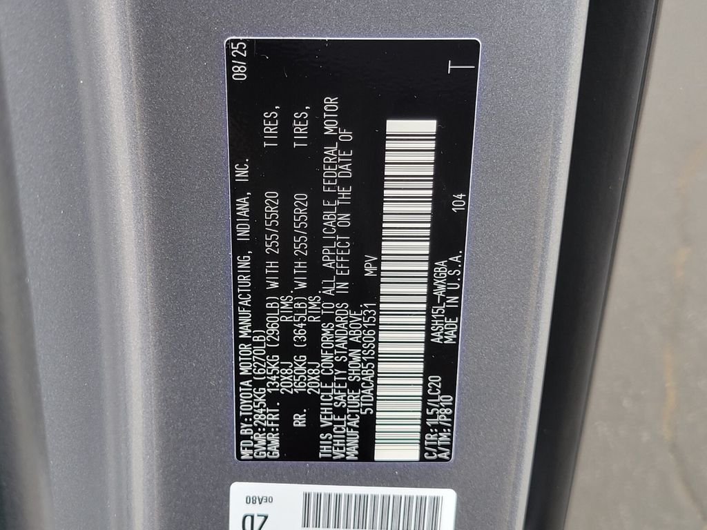 Used 2025 Silver Toyota Limited image 18