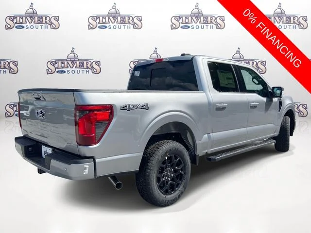 New 2026 Iconic Silver Metallic Ford XLT image 3