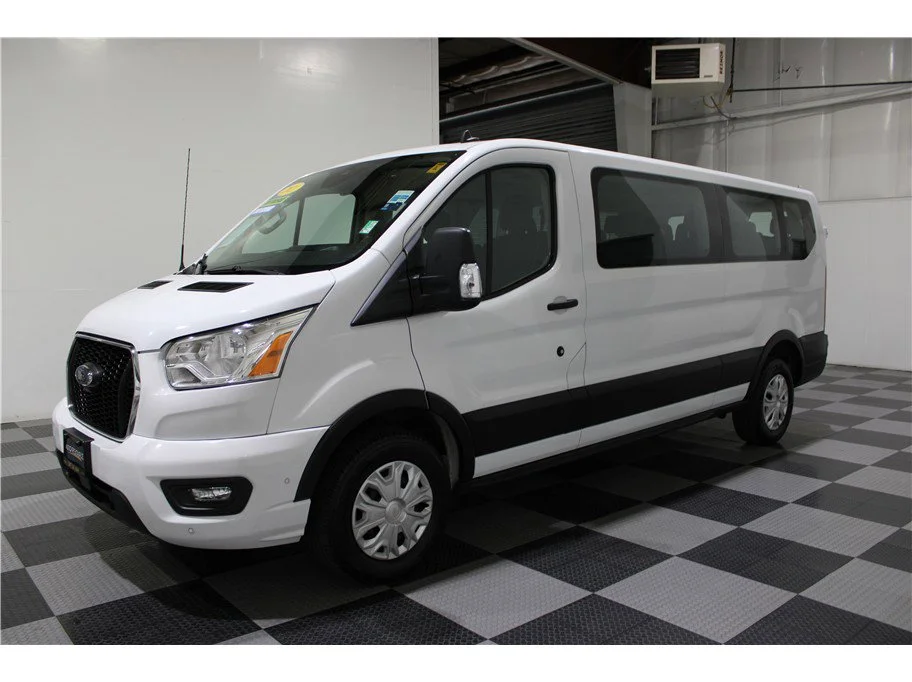Used 2021 White Ford XLT w/Low Roof Van 3D image 7