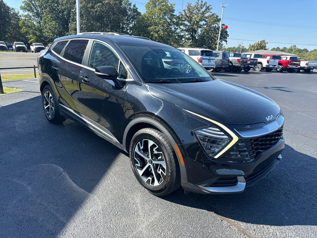 Used 2024 Ebony Black Kia EX image 3