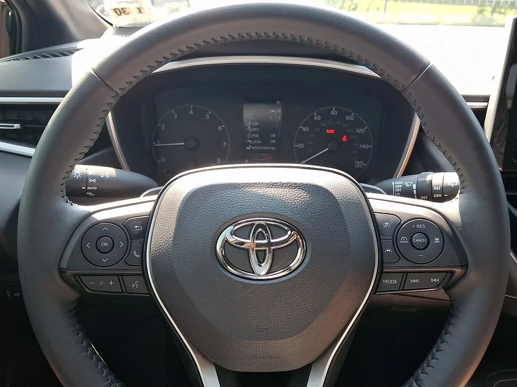 Used 2025 Midnight Black Metallic Toyota SE image 18