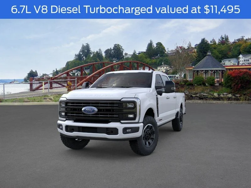 New 2026 White Ford Platinum image 3