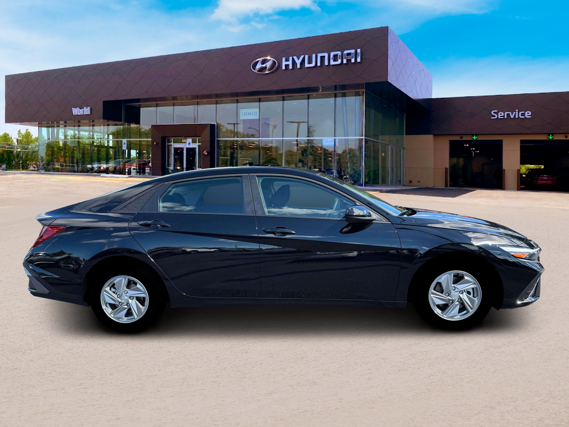 New 2026 Abyss Black Hyundai SE image 9