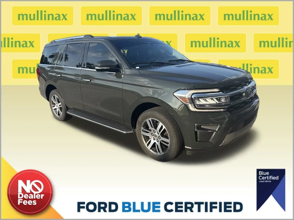 Certified Used 2023 Green Ford Limited image 1