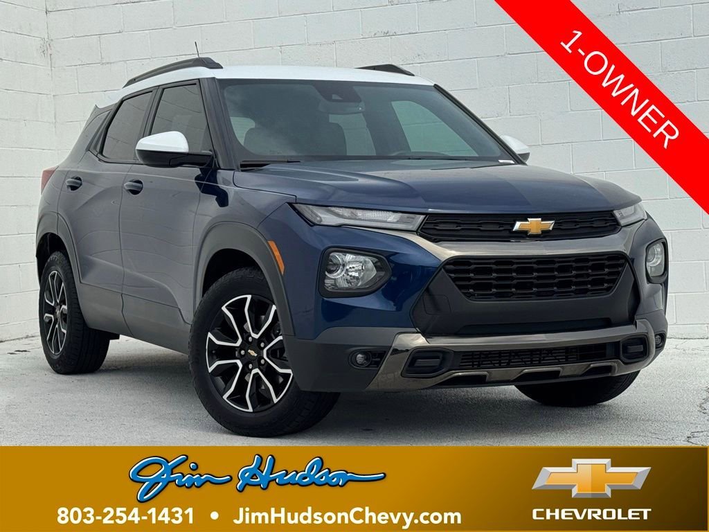 Blue Glow Metallic 2022 Chevrolet Trailblazer ACTIV FWD SUV / Crossover Front-Wheel Drive