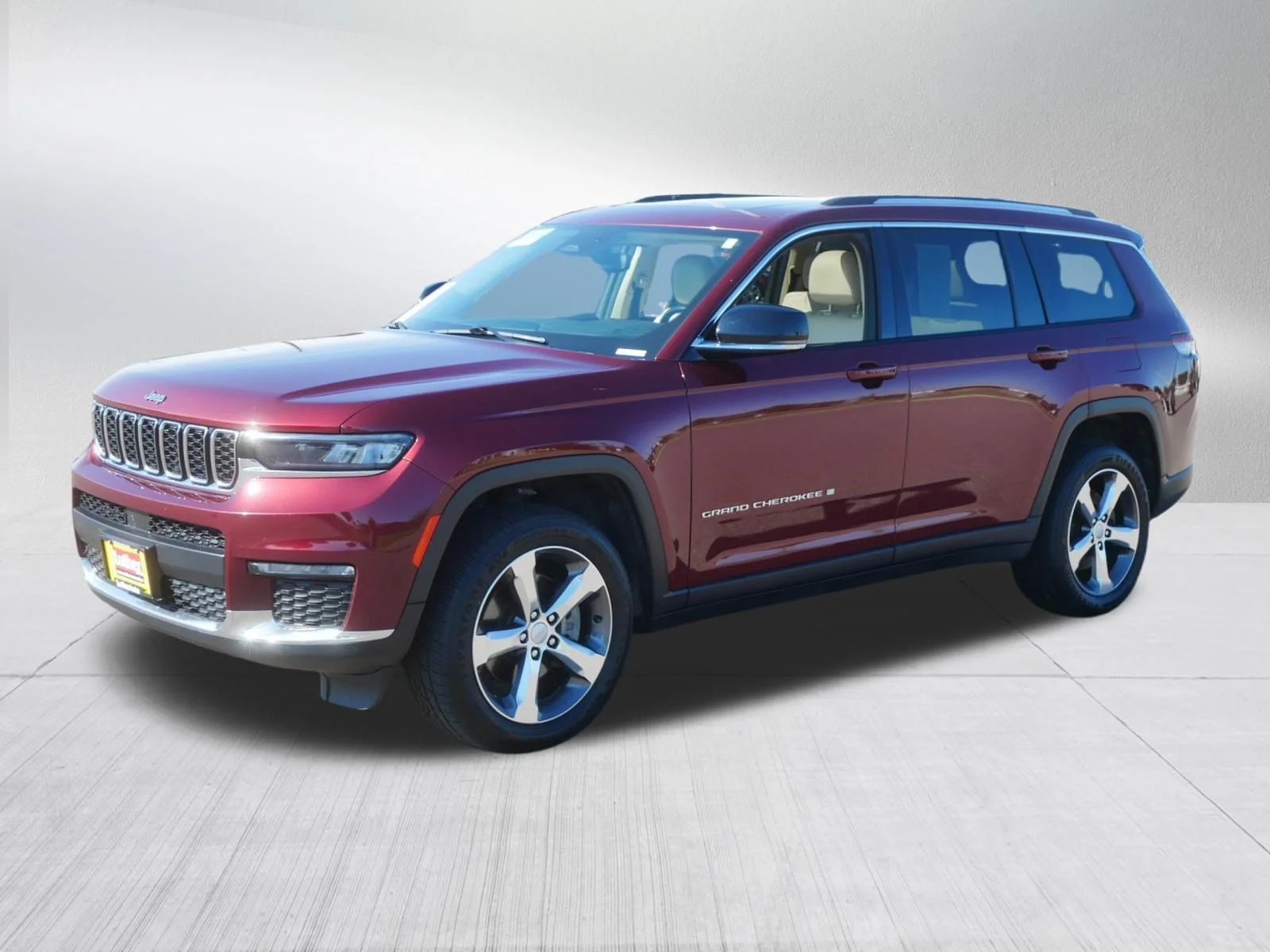 Certified Used 2021 Velvet Red Pearlcoat Jeep Limited image 3