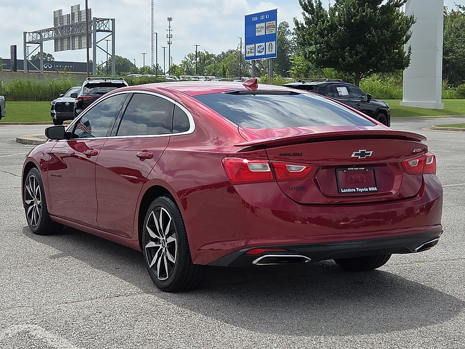 Used 2020 Cajun Red Tintcoat Chevrolet RS image 4