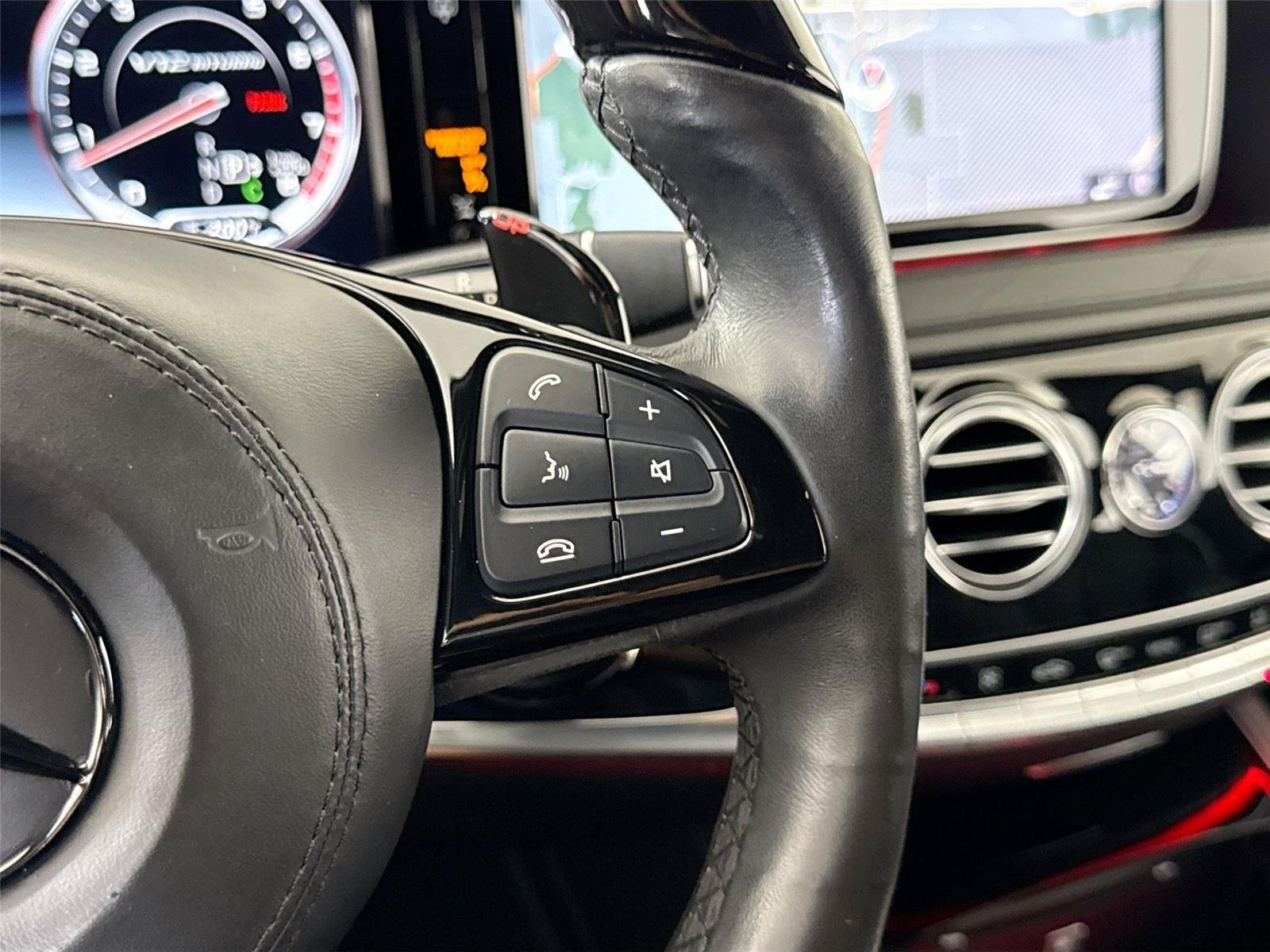 Used 2015 Obsidian Black Metallic Mercedes-Benz S 65 AMG® | Rear TVs | RennTech Upgrades image 22