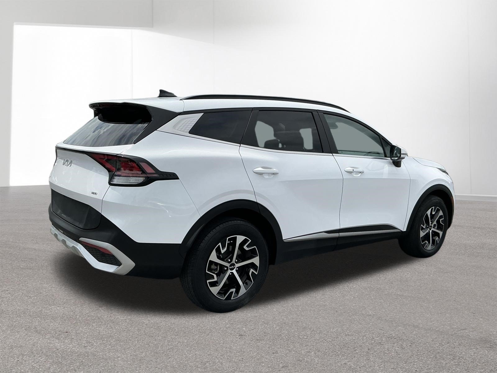 Used 2025 Glacial White Pearl Kia EX image 3