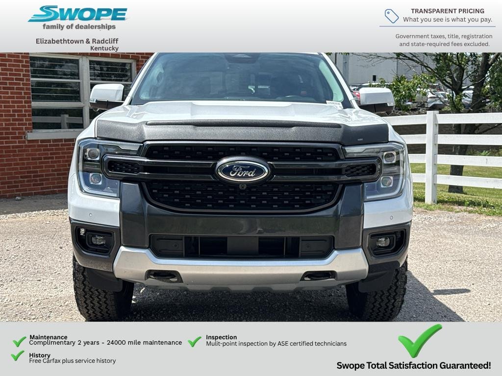 Used 2024 OXFORD WHITE Ford LARIAT image 8