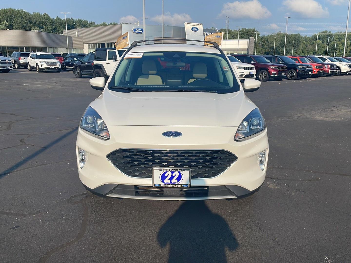 Certified Used 2022 Star White Ford SEL image 8