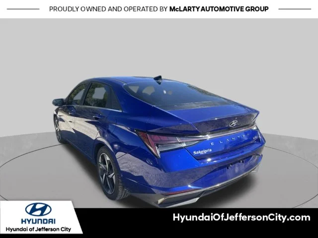 Used 2021 Blue Hyundai Limited image 2
