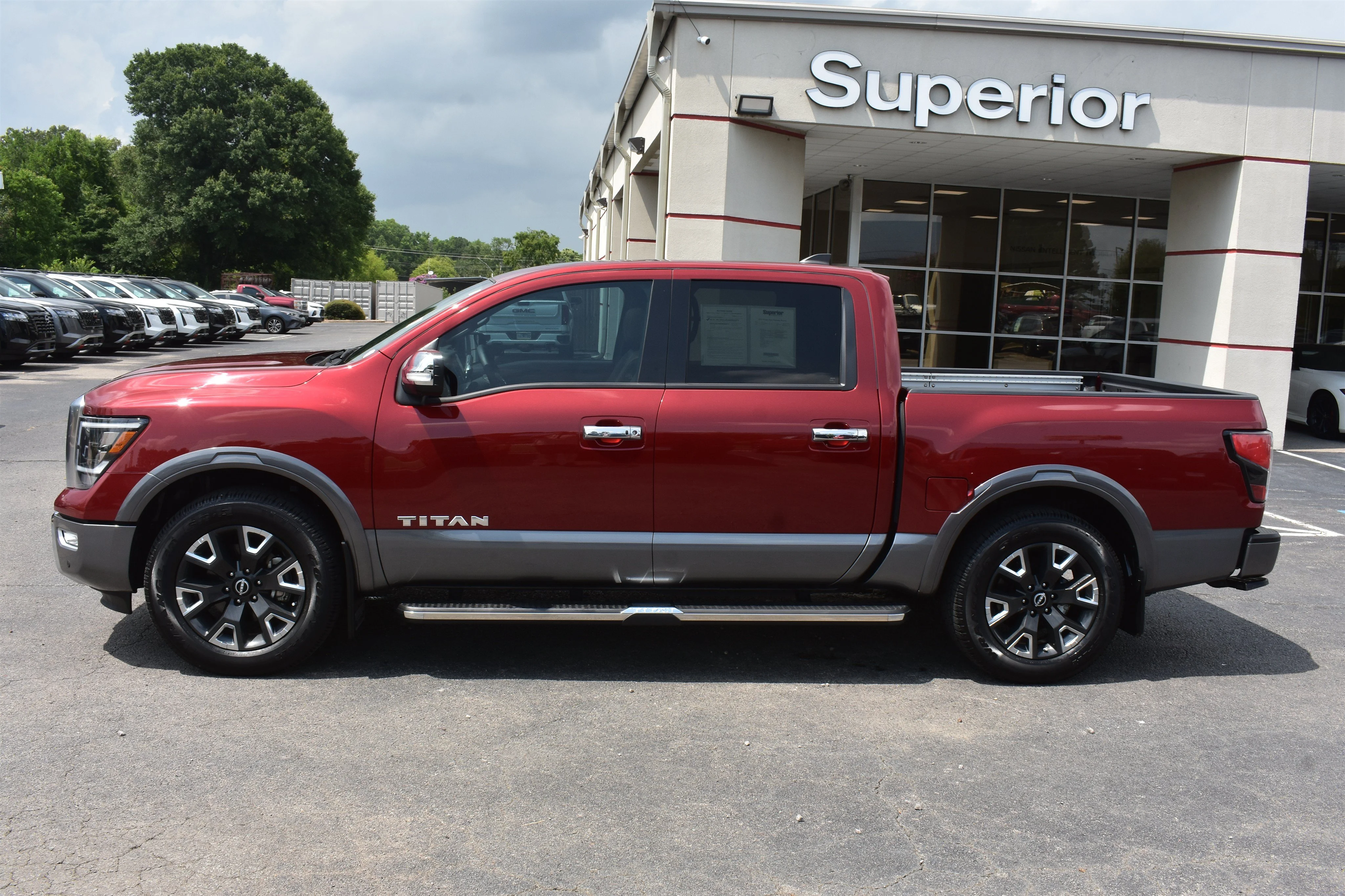 Used 2024 Cardinal Red Metallic Nissan Platinum Reserve image 10