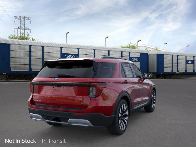 New 2026 Rapid Red Metallic Tinted Clearcoat Ford Platinum image 8