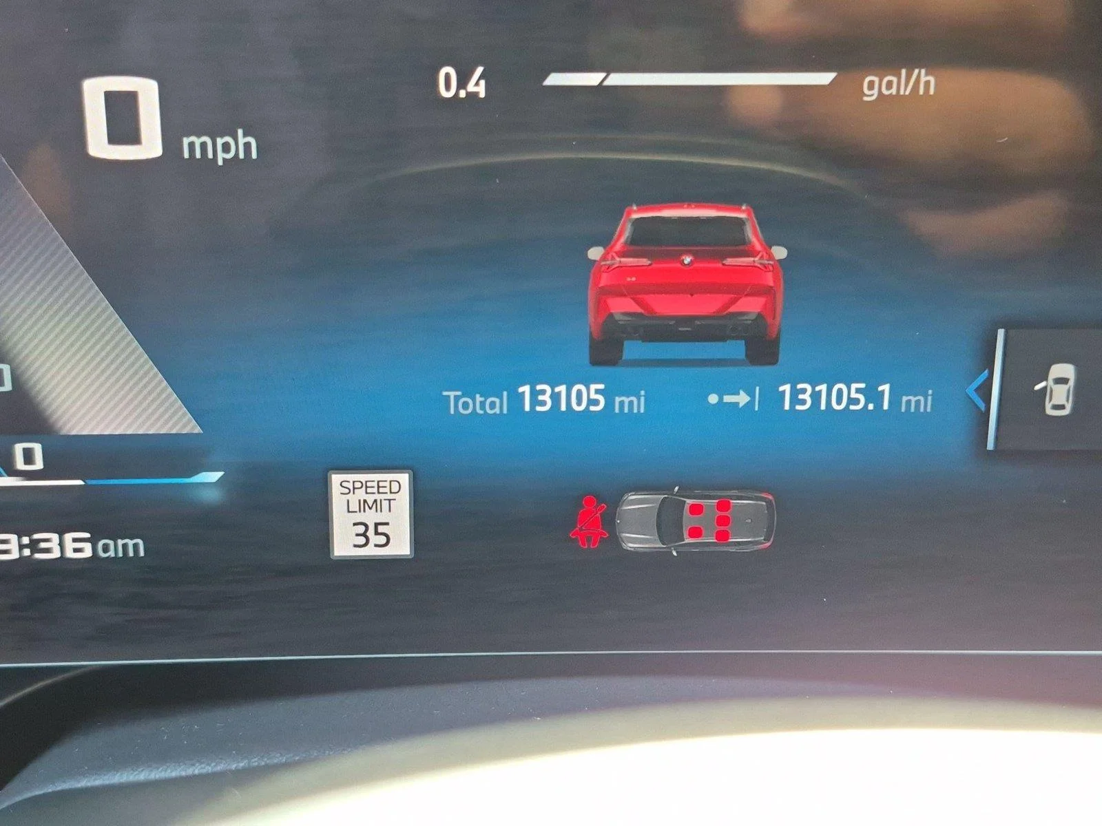 Used 2025 Vegas Red Metallic BMW M50 xDrive image 22