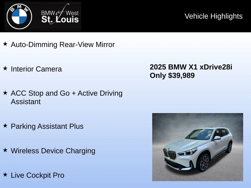 Used 2025 White BMW xDrive28i image 30