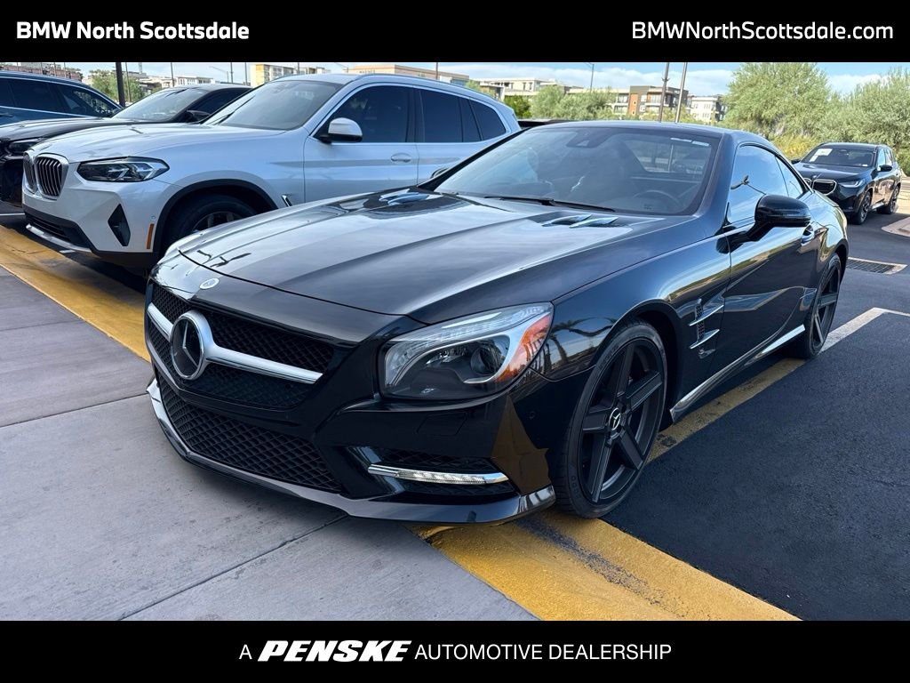 Used 2013 Black Mercedes-Benz SL 550 image 1