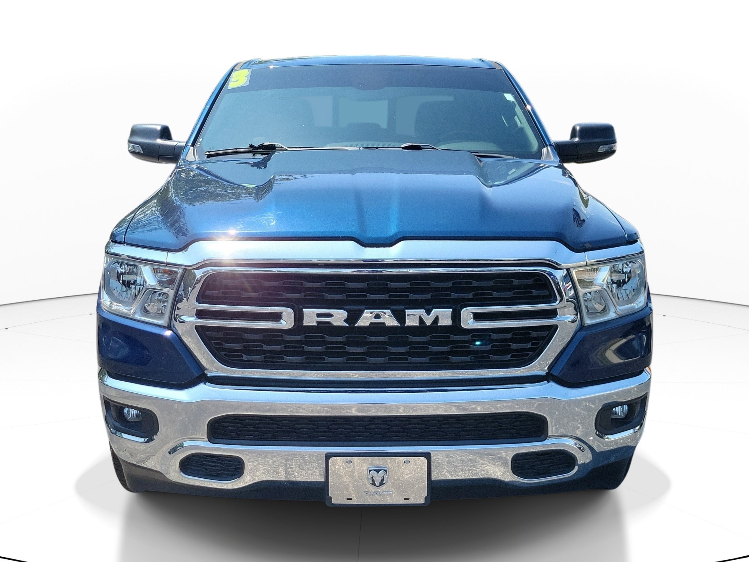 Used 2023 Patriot Blue Pearlcoat Ram Big Horn image 1