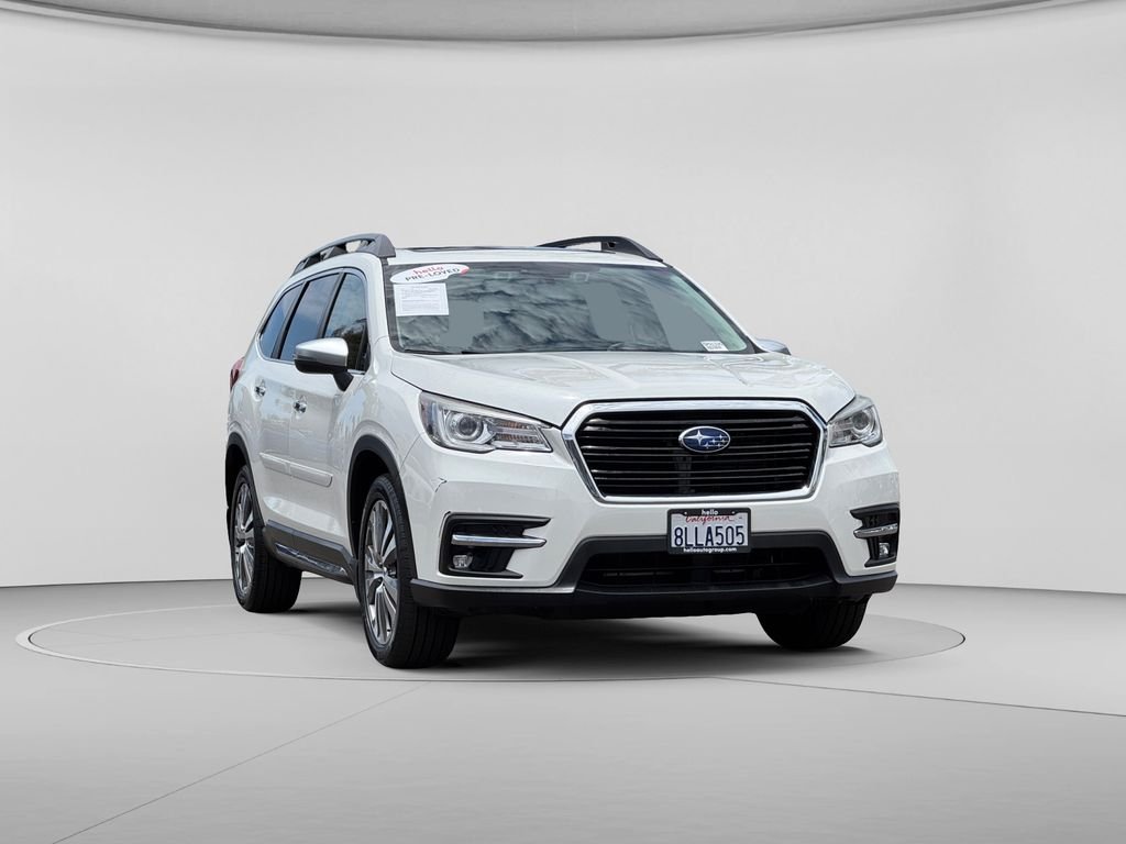 Used 2020 Crystal White Pearl Subaru Touring image 4