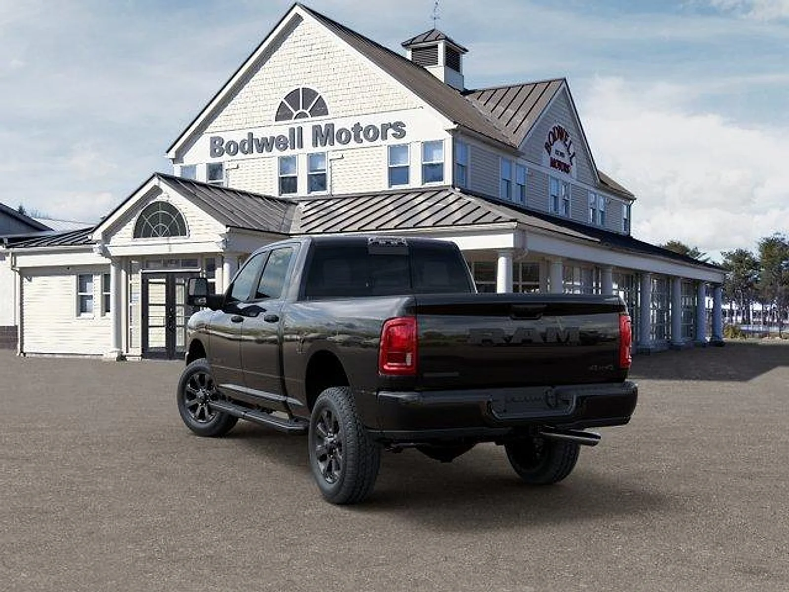 New 2026 Diamond Black Crystal Pearlcoat RAM Big Horn Crew Cab 4x4 6